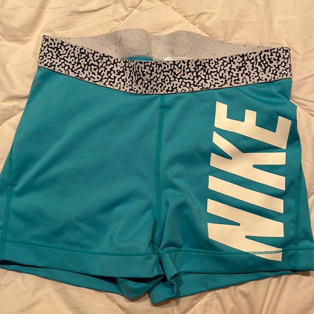 Nike dry fit spandex shorts